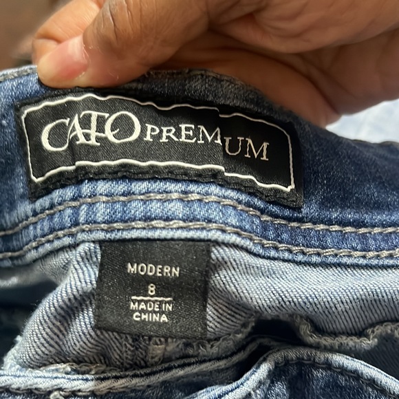 Cato’s women’s premium capris jeans size 8 - Picture 5 of 6